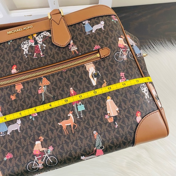 Michael Kors Jet Set Girls Travel Large Weekender Duffel Bag - Picture 12 of 15